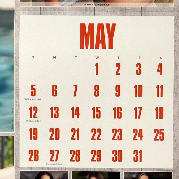 HOOTERS 2024 Monthly Coupon Calendar NWT - Picture 5 of 12